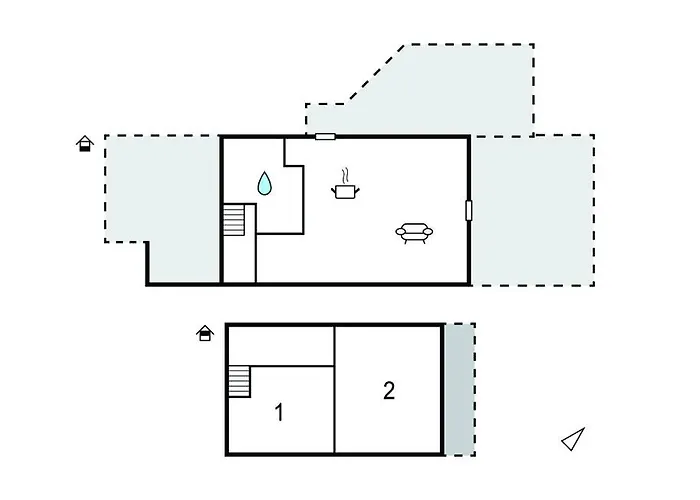 1 Bedroom Cozy In *